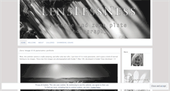 Desktop Screenshot of lenslessness.com